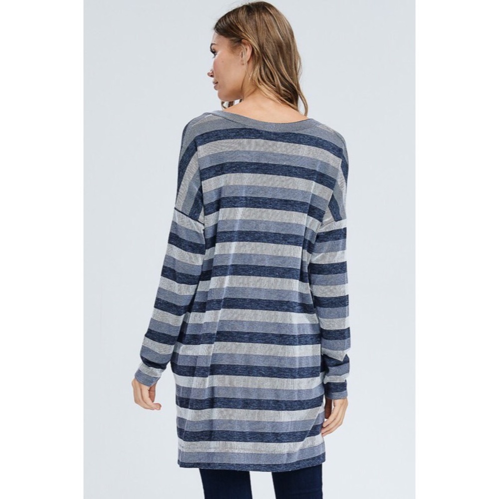 🛍NEW! Striped Long Sleeve Top! - Picture 4 of 7